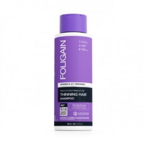FOLIGAIN® Шампоан с тройно действие за изтъняла коса за жени с 2% Trioxidil® 473мл.