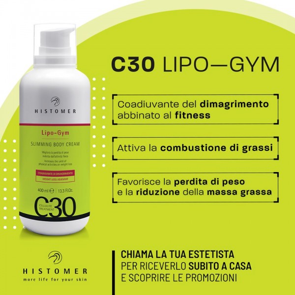 C30 lipo gym Крем за тяло с отслабващ ефект - Image 4