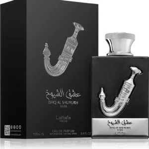 Парфюмна вода за мъже Lattafa Pride Ishq al Shuyukh Silver, 100ml EDP