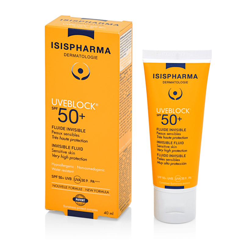 UVEBLOCK 50+ 40 ml крем с най-висока слънцезащита