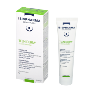 TEEN DERM К concentrate 30 ml ( гел-крем при мазна кожа с несъвършенства )