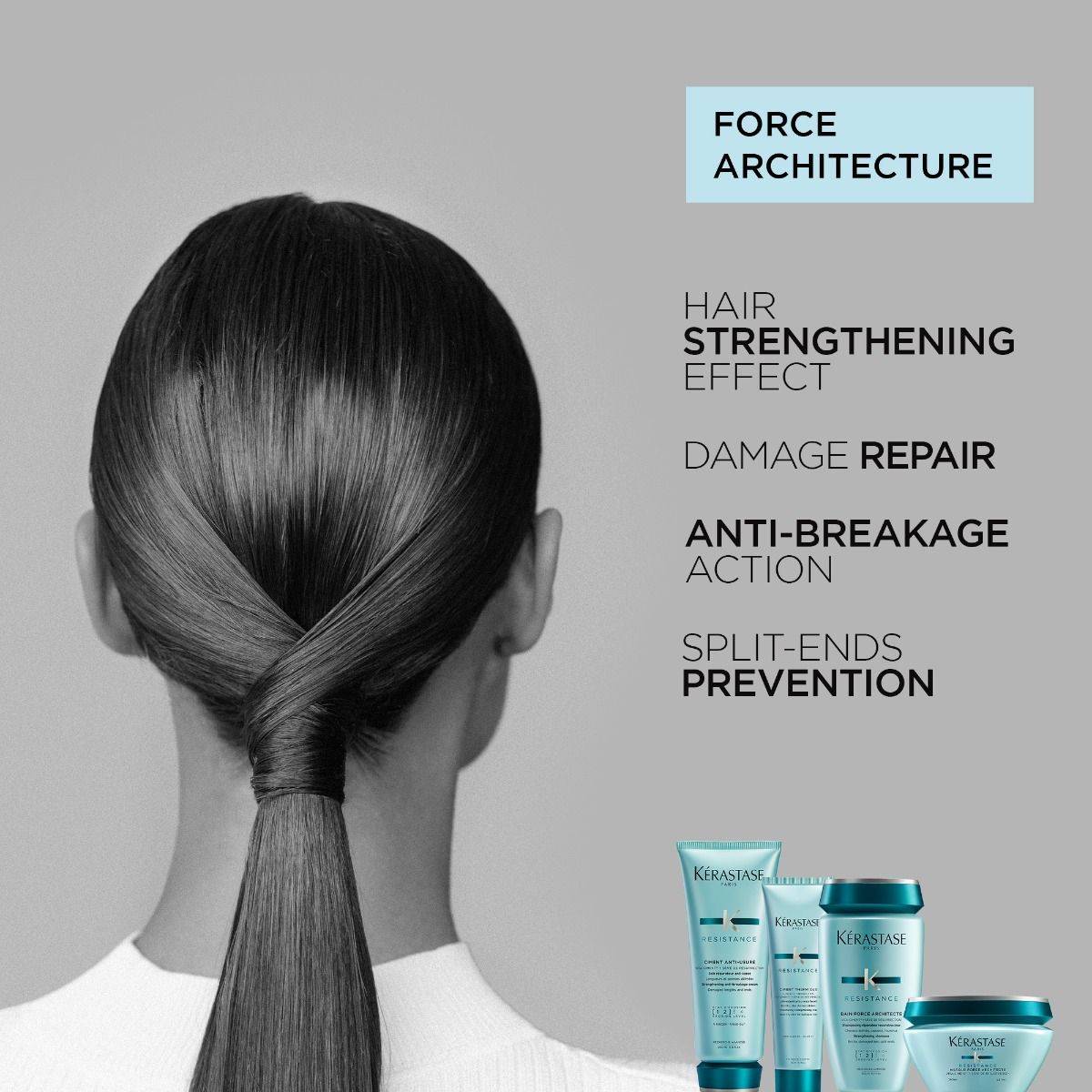 Укрепващ шампоан Kerastase Resistance 250мл - Image 2