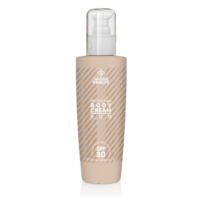 Слънцезащитен крем за тяло с висок фактор SPF 30 Alissa Beaute Protecting Body Cream SPF 30, 200 мл.