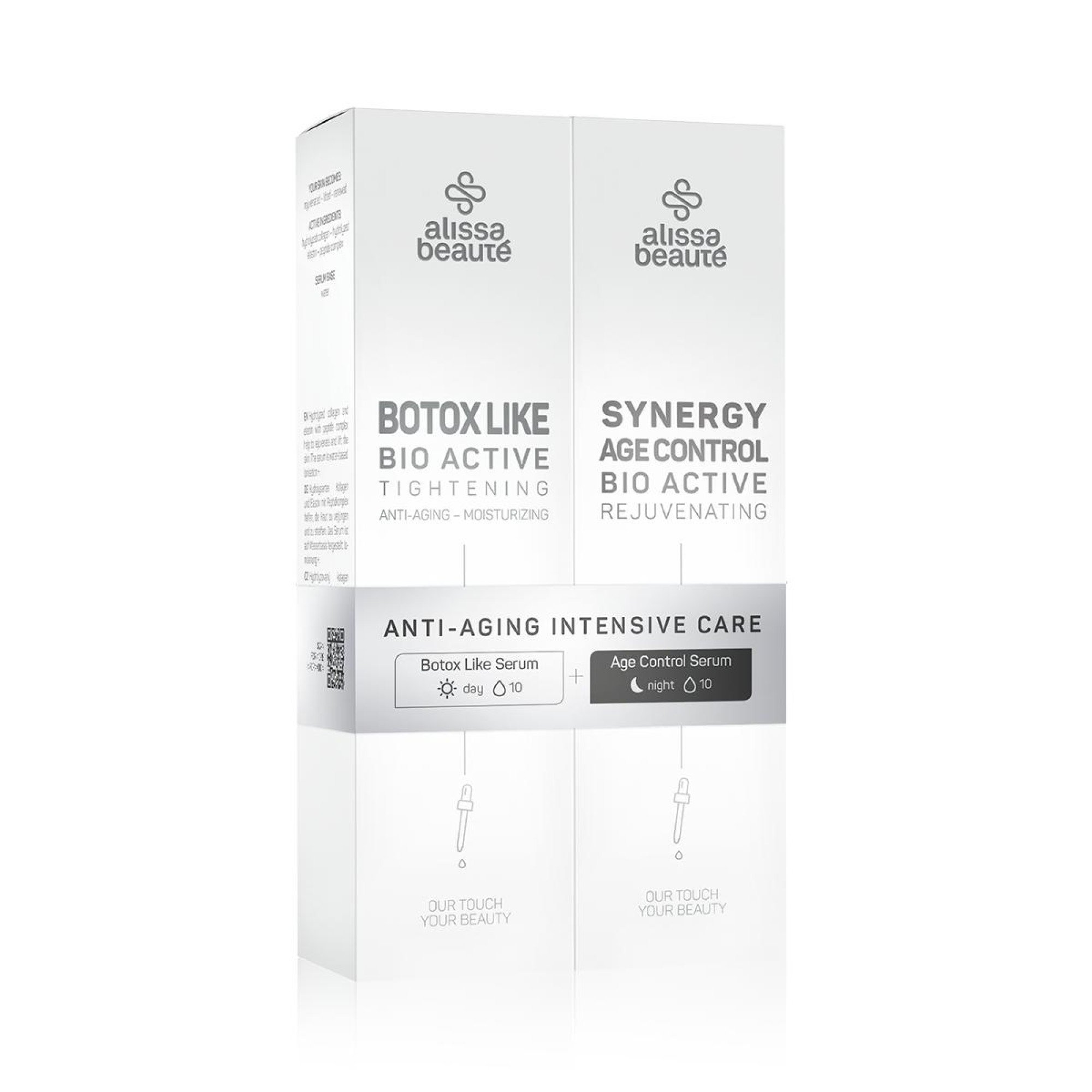 Комплект серуми за анти-ейдж грижа Alissa Beaute Bio Active Anti Age Intensive Care, 50 + 50 мл.