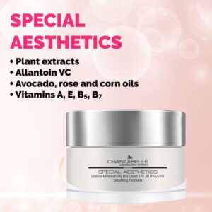 SPECIAL AESTHETICS Хидратиращ дневен крем SPF20 с женско биле и витамини